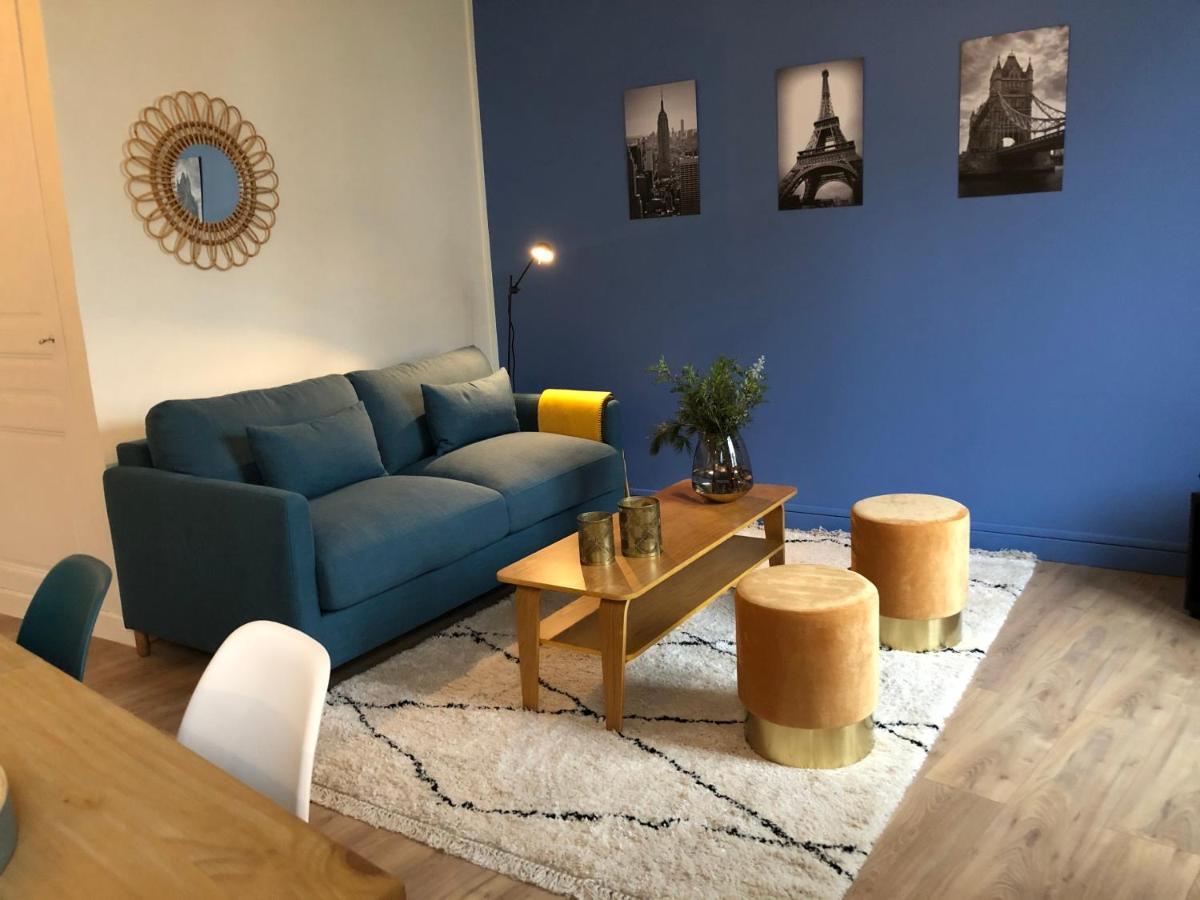 Joli Appartement Le Gutenberg T2 4P Quartier Mirabeau Proche Gare Tours Eksteriør billede